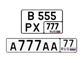 Какие типы номерных рамок существуют?