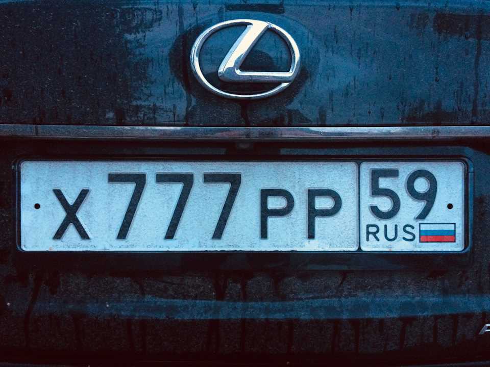 Виды откидных рамок для номера Lexus